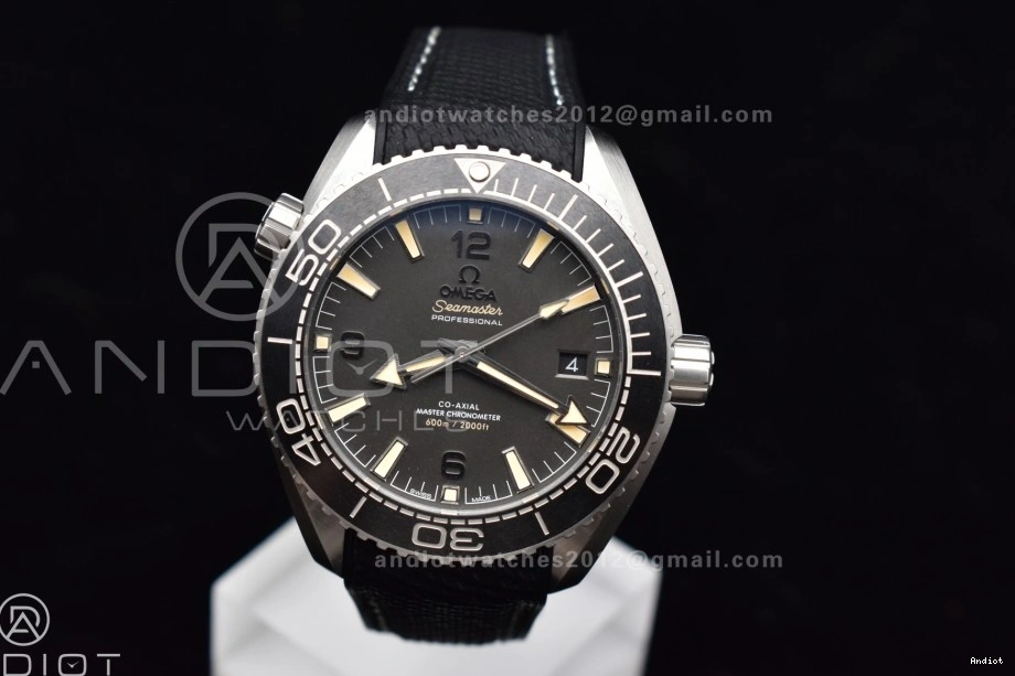 Rubber A8900 Planet Black Edition Ocean on VSF Strap 1:1 Best Clone Dial Super Bezel Gray SS 43.5mm Gray 0103